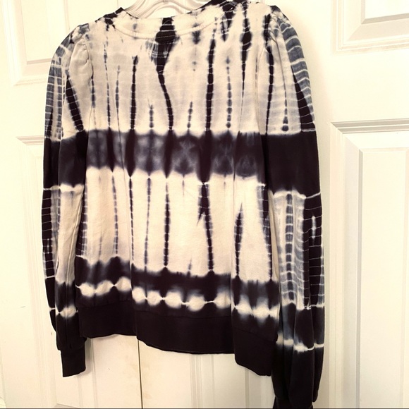 Who What Wear Puff Crewneck Tie-Dye Sweatshirt - Picture 10 of 11